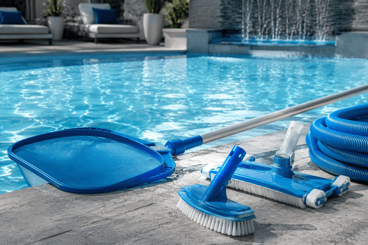 Sparkling pool care accessories